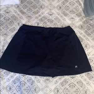 Navy fila tennis skort!